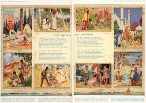 4 मई 1935 को &39;द इलस्ट्रेटेड लंदन न्यूज़&39; से क्राउन ऑफ़ फ़्रीडम